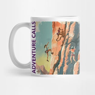 Adventure Calls, Women Answer Mug